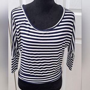 Living Doll Striped Shirt   Size M